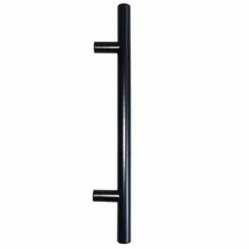 Pegangan Pintu Dekkson Furniture HDL FH D208 Matt Black - 12x150x96