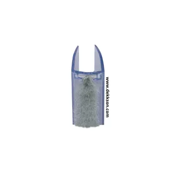 Aksesoris Pintu Jendela Dekkson Clip Seal With Brush CSB 002 12X3M
