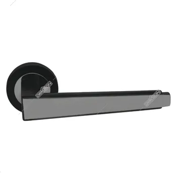 Pegangan Pintu Dekkson Handle LHR 21073 MATT BLACK+CP