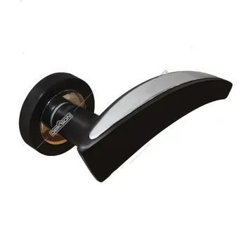 Pegangan Pintu Dekkson Handle LHR 21115 Matt Black+Cp