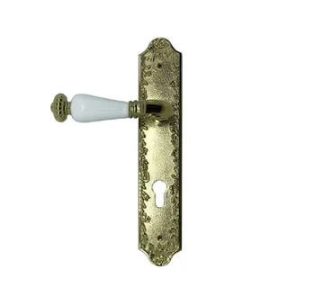 Pegangan Pintu Dekkson Handle Vintage Series LHP V210 1190 PVD+WC