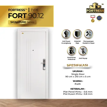 Pintu Besi/Baja Fortress Single Door Type Fort 90.12
