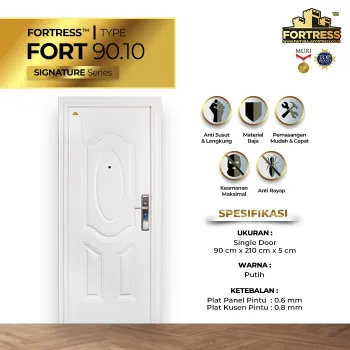 Pintu Besi/Baja Fortress Single Door Fort 90.10