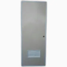 Pintu PVC Muriko 70x200 cm Warna Abu-Abu (tanpa kusen)