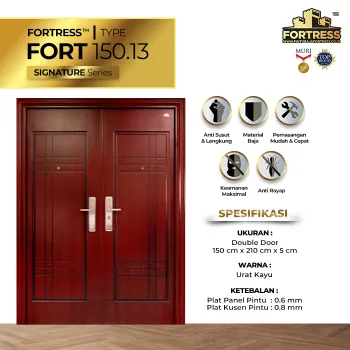 Pintu Besi/Baja Fortress Double Door Fort 150.13
