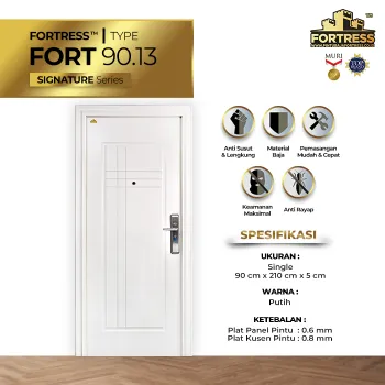Pintu Besi/Baja Fortress Single Door Fort 90.13