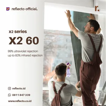 Jendela Reflecto Kacafilm X2 60