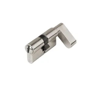 Kunci Solid WC Cylinder KW 00 - 60 - Satin