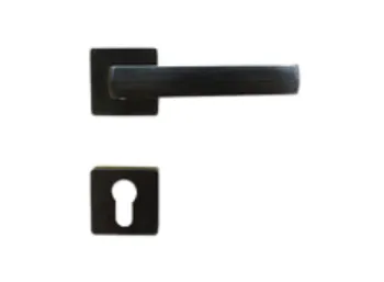 Pegangan Pintu Solid HRE 63.04 BL+SLVR