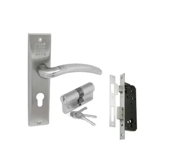 Pegangan Pintu Solid Small Handle On Plate SHP 82.01
