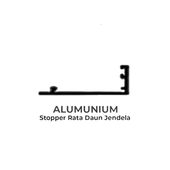 Profil Alumunium YKK Kusen Jendela 70780