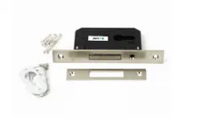 Kunci Solid Sliding/ Dead Bolt Lockcase LC 202 DS -40 - Chrome