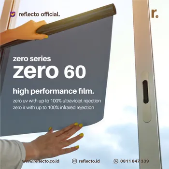 Jendela Reflecto Kacafilm Zero60