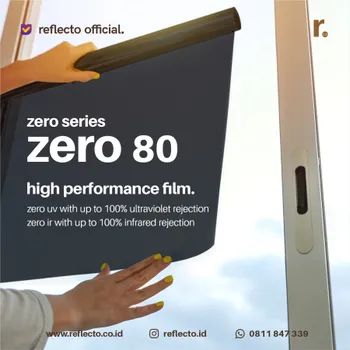 Jendela Reflecto Kacafilm Zero80