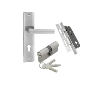 Pegangan Pintu Solid Small Handle On Plate SHP 84.02
