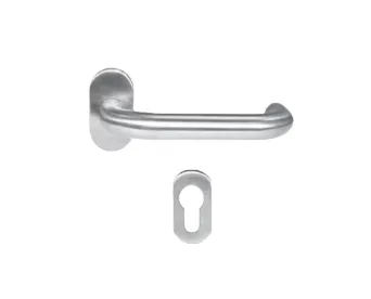 Pegangan Pintu Solid Lever Handle HREO 31.01