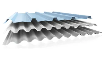 Atap uPVC Alderon RS Roma - Grey Doff. Panjang 2.4m