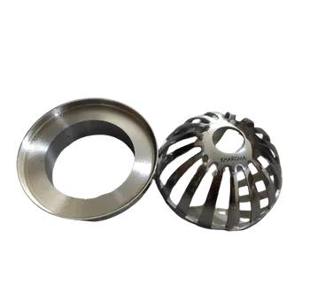 Talang Kharisma Roof Drain Brass Chrome 3