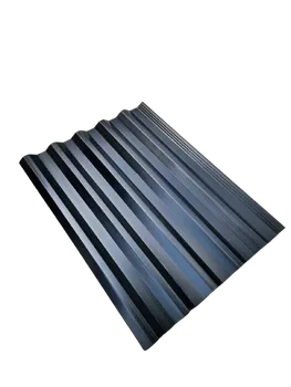Atap uPVC Fuji Double Layer - Hitam. Panjang 5 Meter