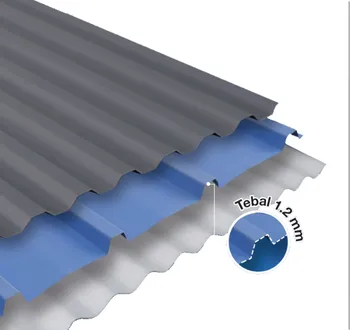 Atap uPVC Rooftuff SL Trimdeck Panjang 3.5 m - White