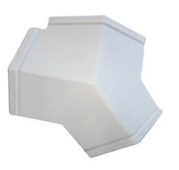 Atap uPVC Rooftuff Topridge / Nok 3 Way - Blue Id