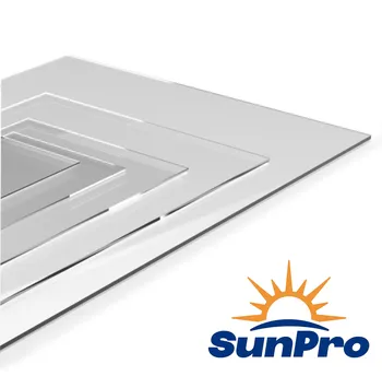 Polycarbonate Sunpro Solid Sheet / Flat 1.2mm - Clear
