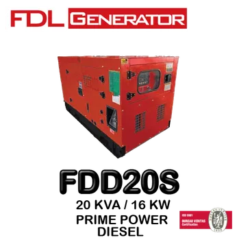 Genset Federal Diesel 20 kVA/16 kW Open Type