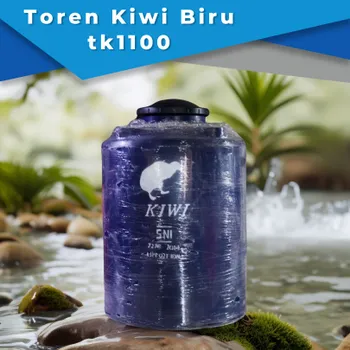 Tangki Air Kiwi Ukuran 1100 Liter Warna Abu